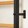 Шведська стінка BenchK 222B з турніком та брусами, чорна