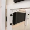Шведська стінка BenchK 222W з турніком та брусами, біла Шведська стінка BenchK 222W з турніком та брусами, біла