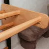 Шведська стінка BenchK 211B з турніком, чорна Шведська стінка BenchK 211B з турніком, чорна