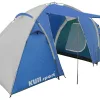 Намет туристичний 4-місний Outdoor KUBISPORT, сіро-синій Намет туристичний 4-місний Outdoor KUBISPORT, сіро-синій