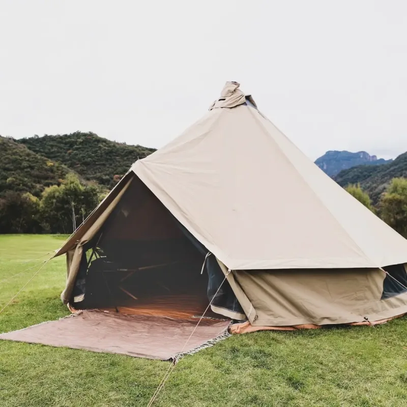 Намет садовий KING CAMP 400 х 400 см, коричневий Намет садовий KING CAMP 400 х 400 см, коричневий
