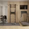 Шведська стінка BenchK 232B з турніком та брусами, чорна Шведська стінка BenchK 232B з турніком та брусами, чорна