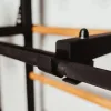 Шведська стінка BenchK 232B з турніком та брусами, чорна Шведська стінка BenchK 232B з турніком та брусами, чорна