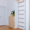 Шведська стінка BenchK 310W 240 x 67 см з турніком, біла Шведська стінка BenchK 310W 240 x 67 см з турніком, біла