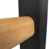 Шведська стінка BenchK 521B з турніком, чорна
