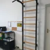 Шведська стінка BenchK 521B з турніком, чорна