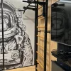 Шведська стінка BenchK Drabinka 731В з турніком, чорна