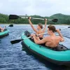 Каяк надувний 330 x 86 см, чорно-бірюзовий