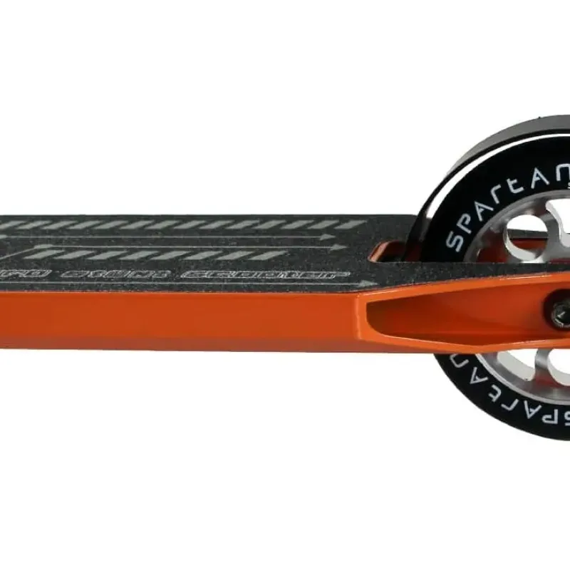 Самокат SPARTAN Stunt Pro Medium Level, чорно-оранжевий Самокат SPARTAN Stunt Pro Medium Level, чорно-оранжевий