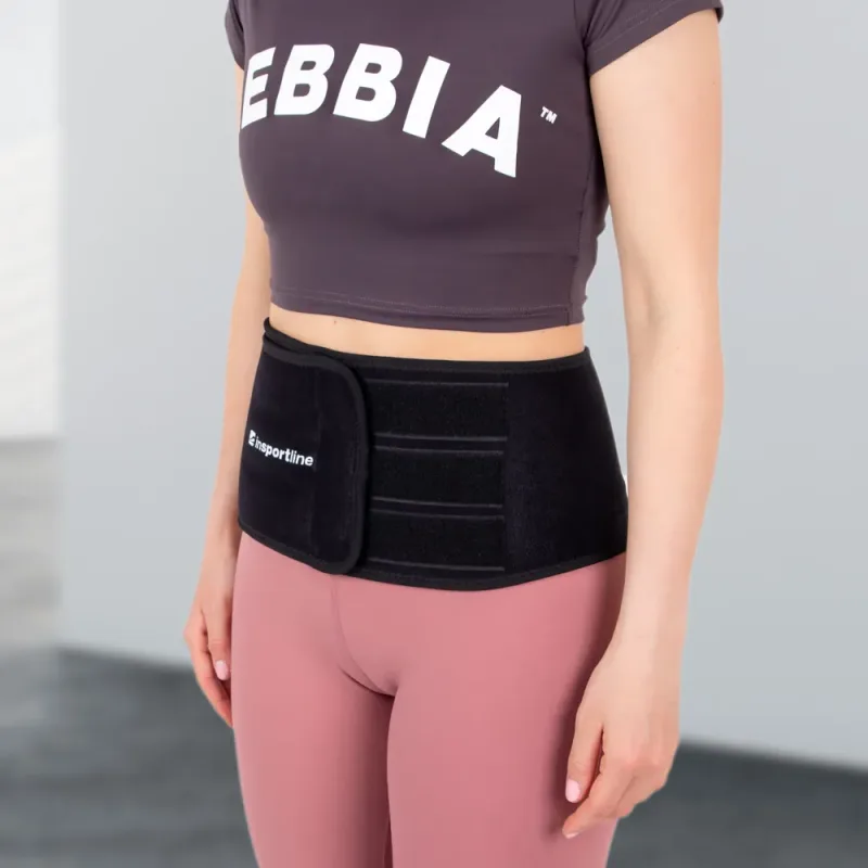 Неопреновий ремінь inSPORTline Waistup Колір чорний, розмір L Неопреновий ремінь inSPORTline Waistup Колір чорний, розмір L