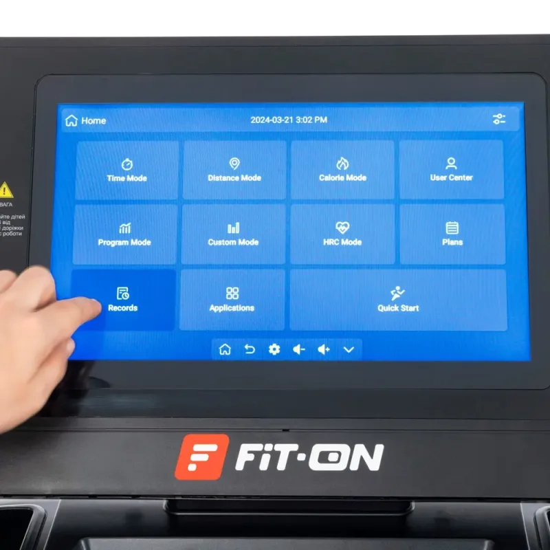 Бігова доріжка Fit-On Run Me 15.6" LСD Wi-Fi Бігова доріжка Fit-On Run Me 15.6" LСD Wi-Fi
