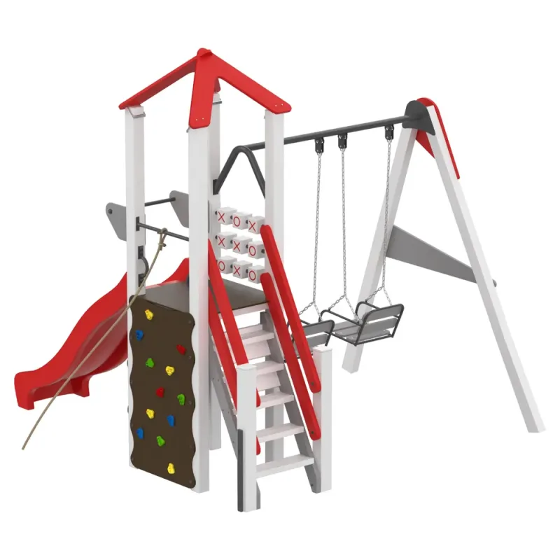 Дитячий комплекс Swing Fun KIDIGO - Гірка 0,9 Пластикова Дитячий комплекс Swing Fun KIDIGO - Гірка 0,9 Пластикова
