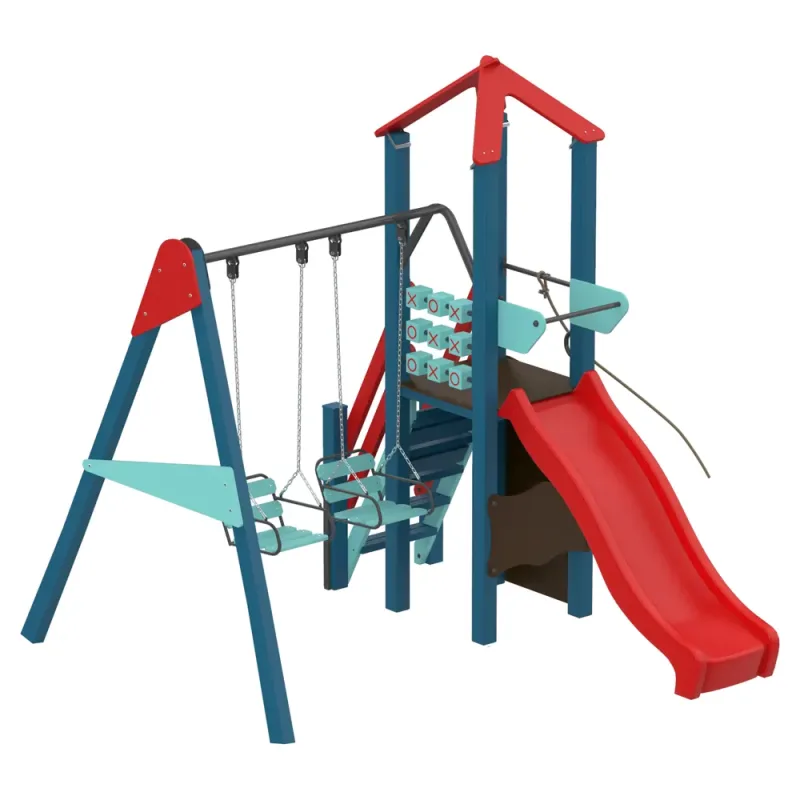 Дитячий комплекс Swing Fun KIDIGO - Гірка 0,9 Пластикова Дитячий комплекс Swing Fun KIDIGO - Гірка 0,9 Пластикова