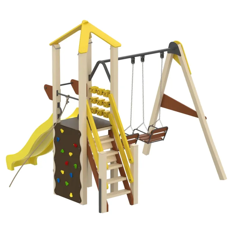 Дитячий комплекс Swing Fun KIDIGO - Гірка 0,9 Пластикова Дитячий комплекс Swing Fun KIDIGO - Гірка 0,9 Пластикова