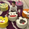 Комплект дитячих пуфів Тварини KIDIGO - Оксфорд - Вторинний поролон Комплект дитячих пуфів Тварини KIDIGO - Оксфорд - Вторинний поролон