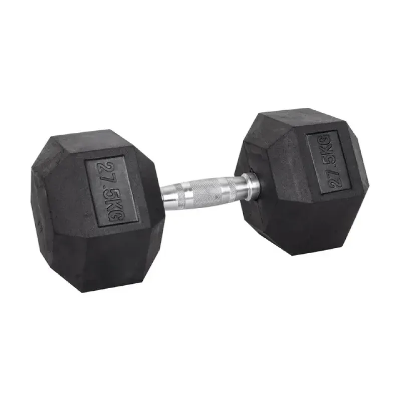 Гантель шестигранна inSPORTline Hexsteel 27,5 кг Гантель шестигранна inSPORTline Hexsteel 27,5 кг