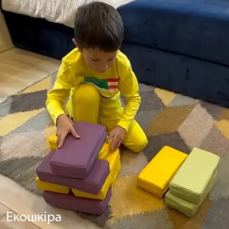 Набір Цеглинки KIDIGO - Оксфорд  - Вторинний поролон