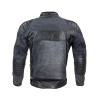 Шкіряно-джинсова мото-куртка W-TEC Metalgy - розмір 6XL / чорна