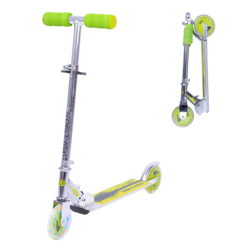 Дитячий самокат WORKER Racer Urban Boy зелений