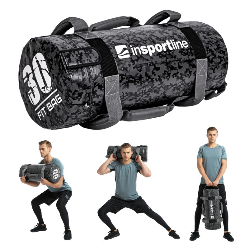 Сумка для тренувань з ручками inSPORTline Fitbag Camu 30 кг