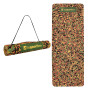 Гімнастичний килимок inSPORTline Camu 173x61x0,4 cm - коричневий камуфляж