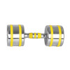 Гантель хромована inSPORTline Yellsteel 14 кг