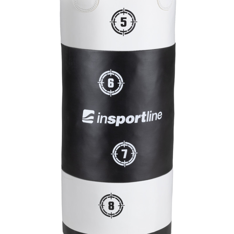 Мішок боксерський inSPORTline Robkin 22054 25 кг, чорно-білий