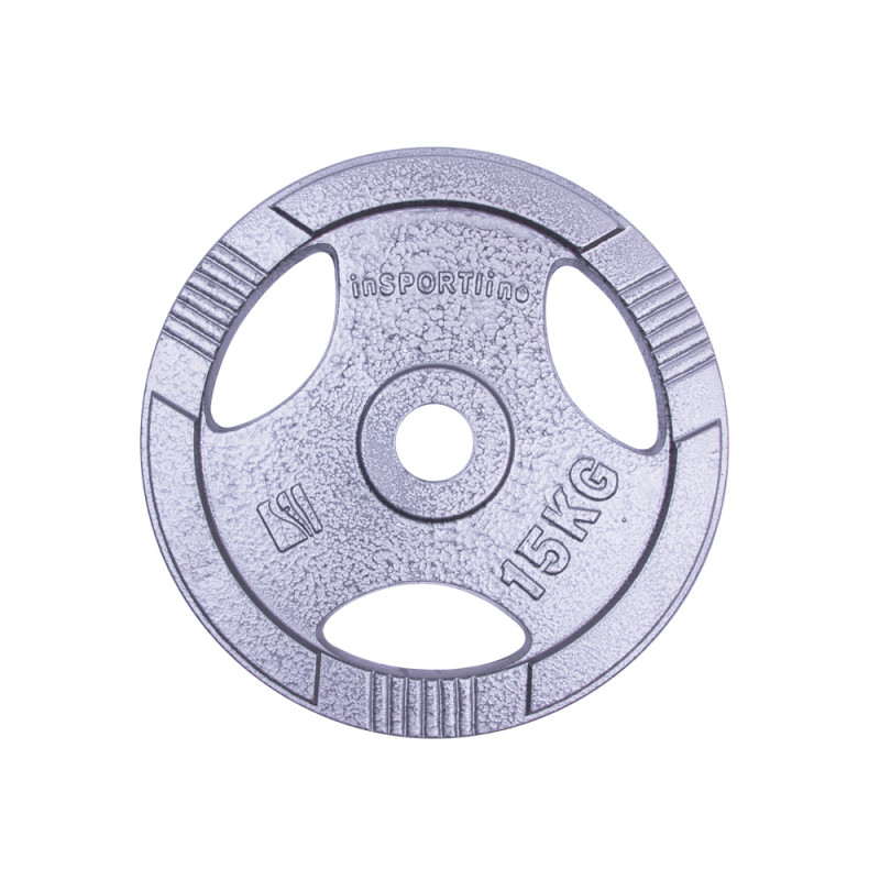 Диск чавунний inSPORTline Hamerton 15 кг