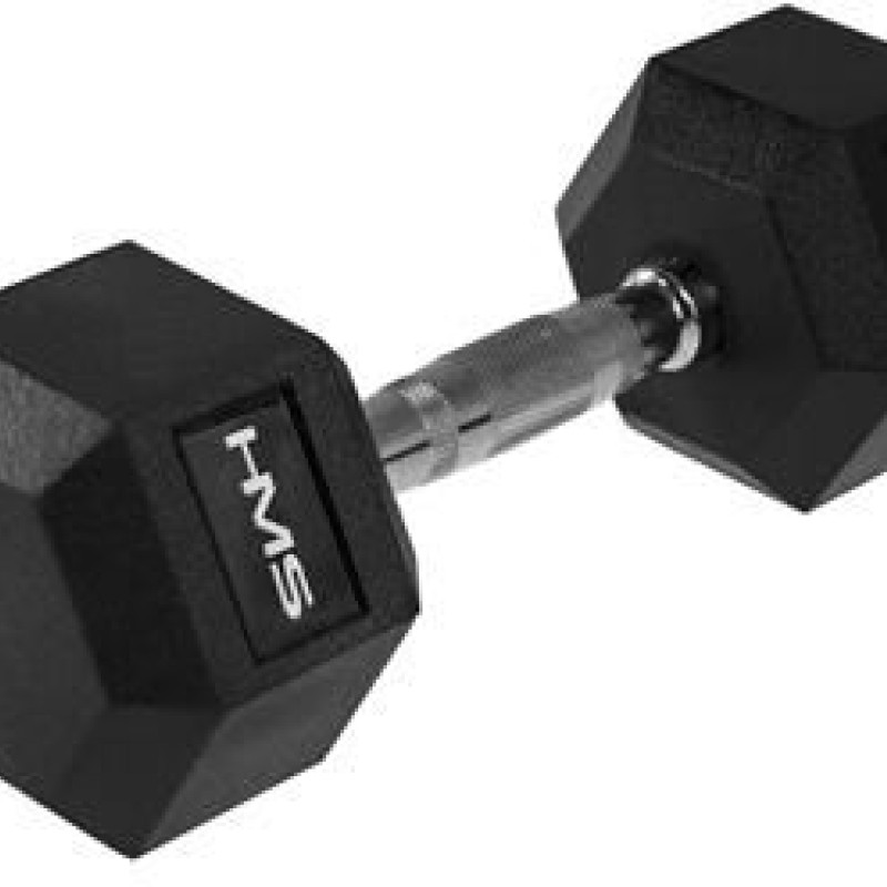 Гантель шестигранна HMS HEX PRO, 14 кг