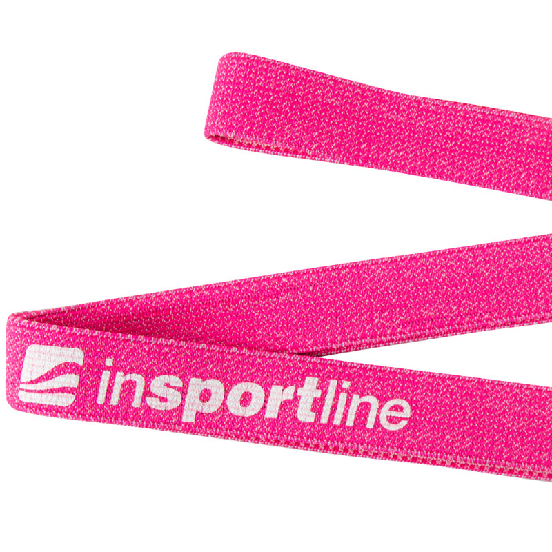 Стрічка-еспандер для вправ inSPORTline Rand Light рожева