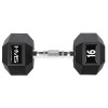Гантель шестигранна HMS HEX PRO, 16 кг