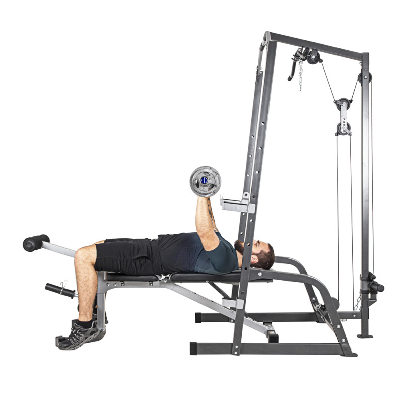 Багатофункціональний атлас з лавкою для тренувань inSPORTline Power Rack PW60