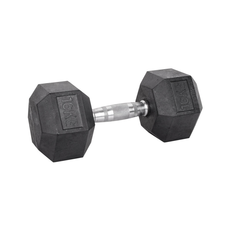 Гантель шестигранна inSPORTline Hexsteel 16 кг