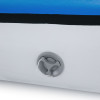 Килимок надувний inSPORTline Aircase 200x140 см, біло-синій