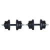 Гантелі розбірні inSPORTline DBS2181 2 x 10 кг