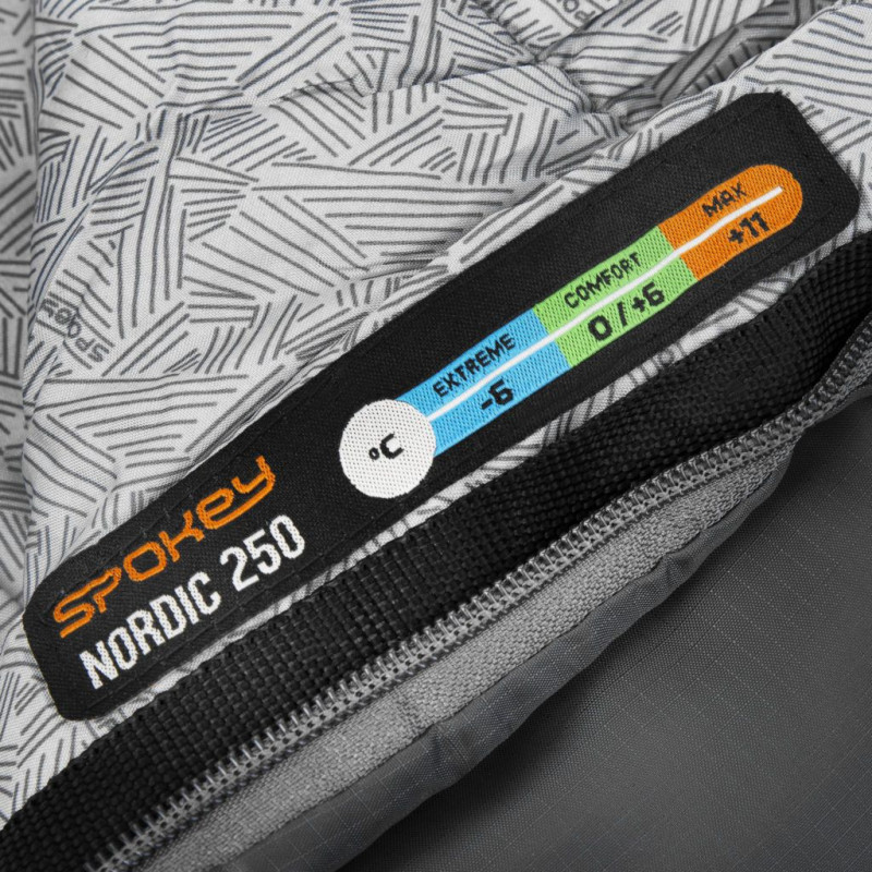 Спальний мішок Mummy Spokey NORDIC 250, чорний