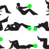 Медичний м'яч Vinex Rehabilitation 3 кг чорно-синій (VMB-L003 - 8476)