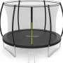 Батут Funfit 3120 з внутрішньою сіткою 10 футів 312 см чорний