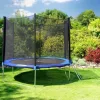 Батут Funfit 841 з зовнішньою сіткою 8,5 футів 252 см синій Батут Funfit 841 з зовнішньою сіткою 8,5 футів 252 см синій