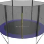 Батут Halo-Fit Standard з зовнішньою сіткою 10 футів 305 см чорно-синій