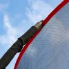 Батут inSPORTline Flea PRO з внутрішньою сіткою 183 см чорний