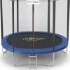 Батут Jumi Motion Sport Line OM-710184 з зовнішньою сіткою 8,5 футів 252 см синій