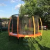 Батут Jumpi Maxy Comfort Plus з внутрішньою сіткою 12,5 футів 374 см помаранчевий Батут Jumpi Maxy Comfort Plus з внутрішньою сіткою 12,5 футів 374 см помаранчевий