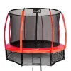 Батут Jumpi Maxy Comfort Plus з внутрішньою сіткою 12,5 футів 374 см червоний