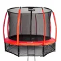 Батут Jumpi Maxy Comfort Plus з внутрішньою сіткою 12,5 футів 374 см червоний