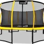 Батут Jumpi Maxy Comfort Plus з внутрішньою сіткою 14,5 футів 435 см жовтий