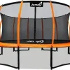 Батут Jumpi Maxy Comfort Plus з внутрішньою сіткою 14,5 футів 435 см помаранчевий