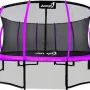 Батут Jumpi Maxy Comfort Plus з внутрішньою сіткою 14,5 футів 435 см фіолетовий