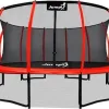 Батут Jumpi Maxy Comfort Plus з внутрішньою сіткою 14,5 футів 435 см червоний Батут Jumpi Maxy Comfort Plus з внутрішньою сіткою 14,5 футів 435 см червоний