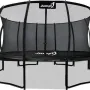 Батут Jumpi Maxy Comfort Plus з внутрішньою сіткою 14,5 футів 435 см чорний